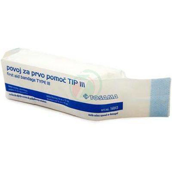 Tosama povoj za prvo pomoč tip III, 1 povoj