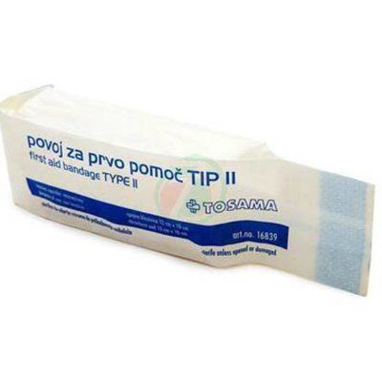 Tosama povoj za prvo pomoč tip II, 1 povoj
