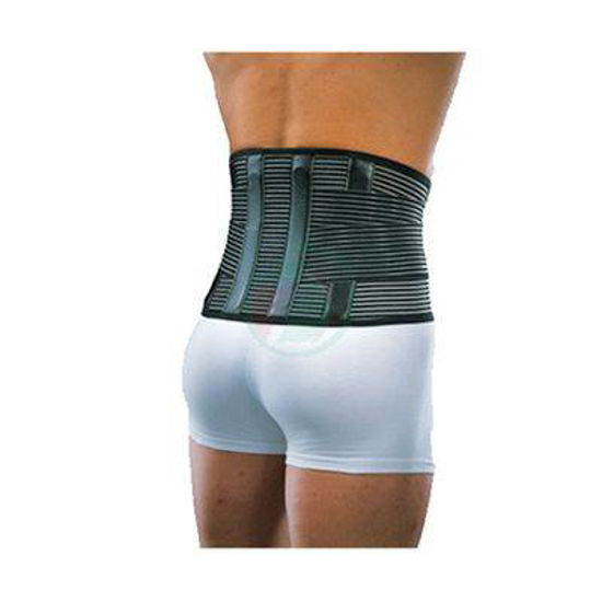Gibaud Lumbar Double črn hrbtenični pas višine 26 cm 