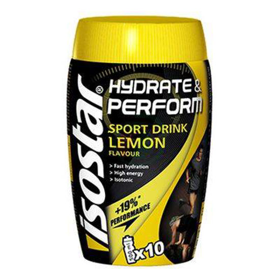 Isostar Hydrate & Perform športni napitek z okusom limone, 400 g