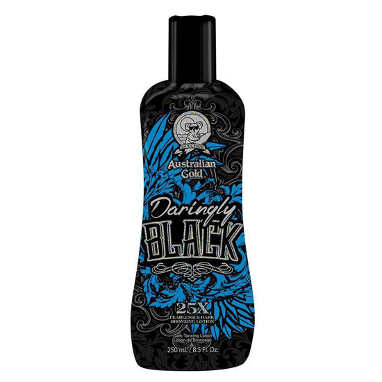 Australian Gold Daringly Black 25x zelo temen bronzing losjon, 250 mL