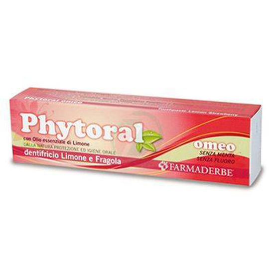 Farmaderbe Phytoral Omeo zobna pasta z okusom limone in jagode, 75 mL