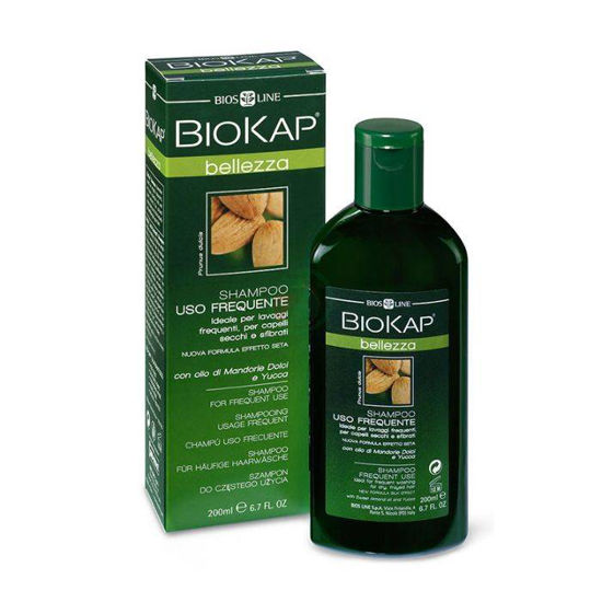 Biokap šampon za pogosto umivanje las (suhi in poškodovani lasje), 200 mL