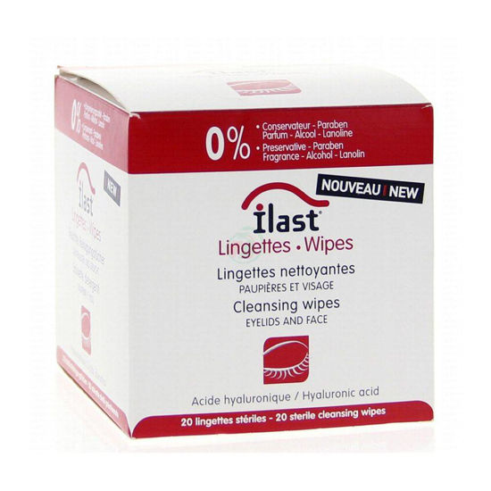 Ilast Lingettes sterilne čistilne krpice, 20 krpic