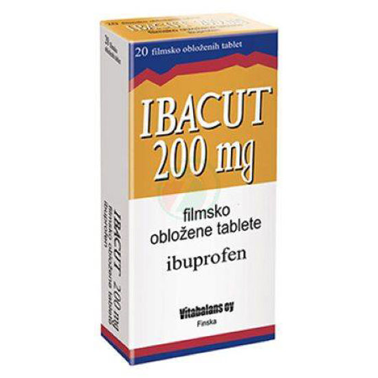Ibacut 200 mg filmsko obložene tablete, 20 tablet