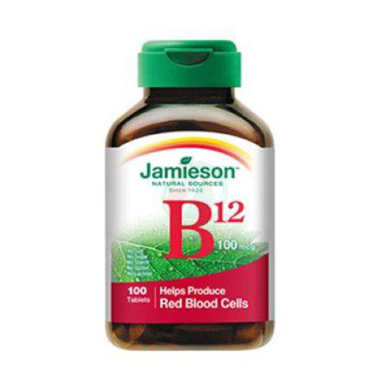 Jamieson vitamin B12 250 µg, 100 tablet