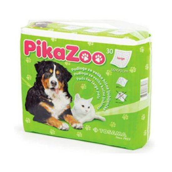 PikaZoo podloga za velike hišne ljubljenčke 60x90 cm, 30 podlog
