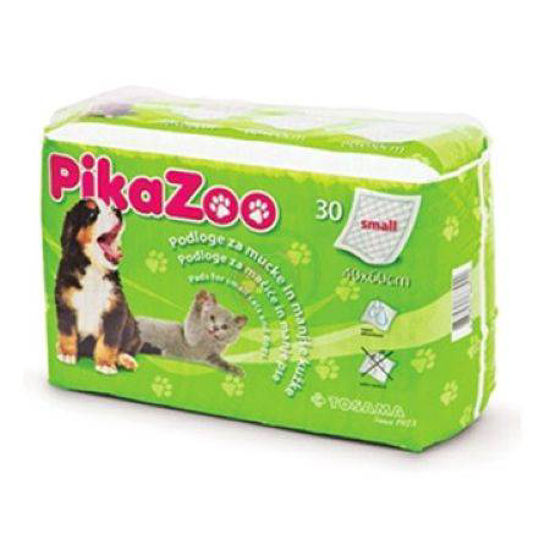 PikaZoo podloga za mucke in manjše kužke 40x60 cm, 30 podlog