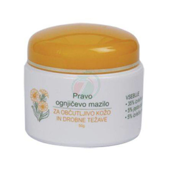 Mioba pravo ognjičevo mazilo za občutljivo kožo, 50 mL