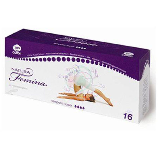Natura Femina Super tamponi, 16 tamponov