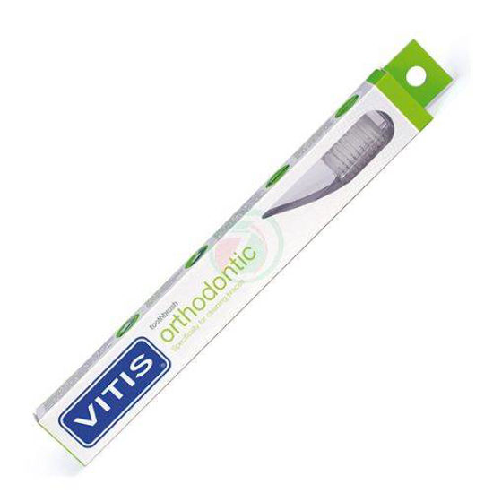Dentaid Vitis Orthodontic zobna ščetka za uporabnike zobnih zapon, 1 ščetka