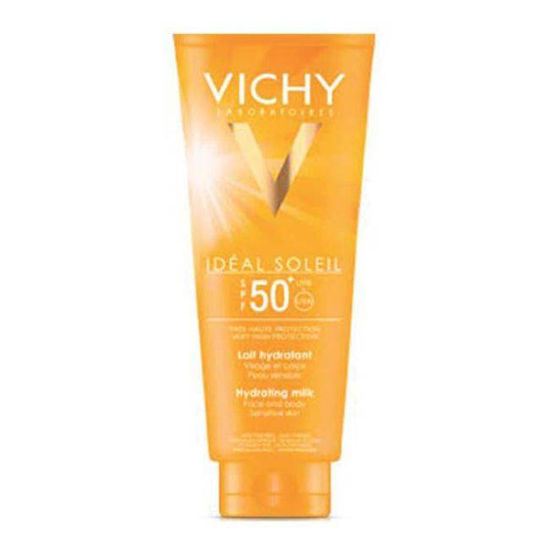 Vichy Ideal Soleil vlažilno mleko za občutljivo kožo SPF 50+, 300 mL