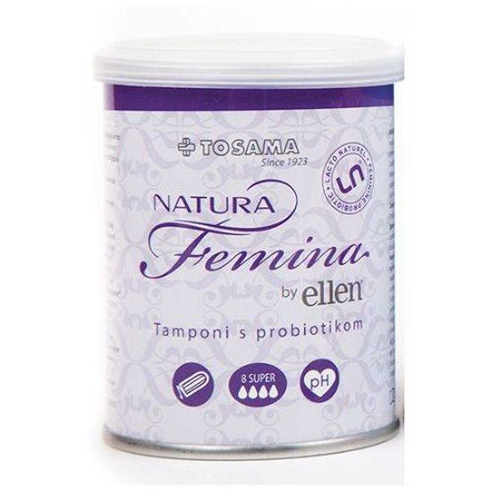 Natura Femina by Ellen Super higienski tamponi, 8 tamponov