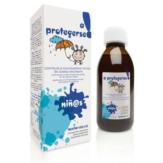 Soria Natural Zaščitimo se! sirup za otroke, 150 mL