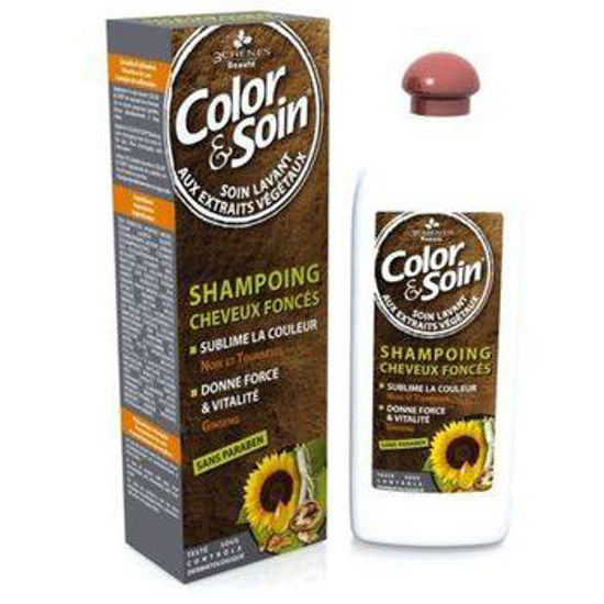 Color&Soin šampon za temne lase, 250 mL