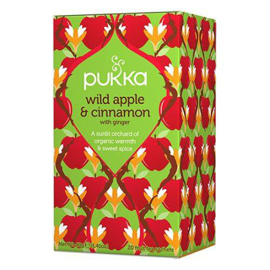Pukka Wild Apple & Cinnamon, 20 čajnih vrečk