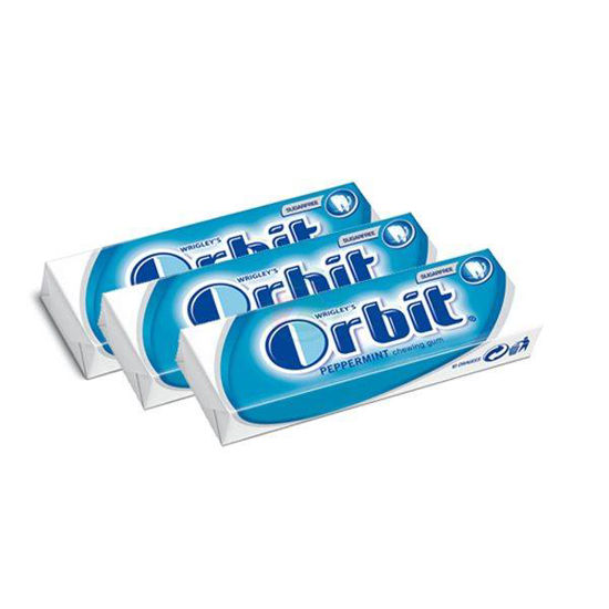 Orbit pepermint žvečilni dražeji, 30x10 žvečilnih gumijev