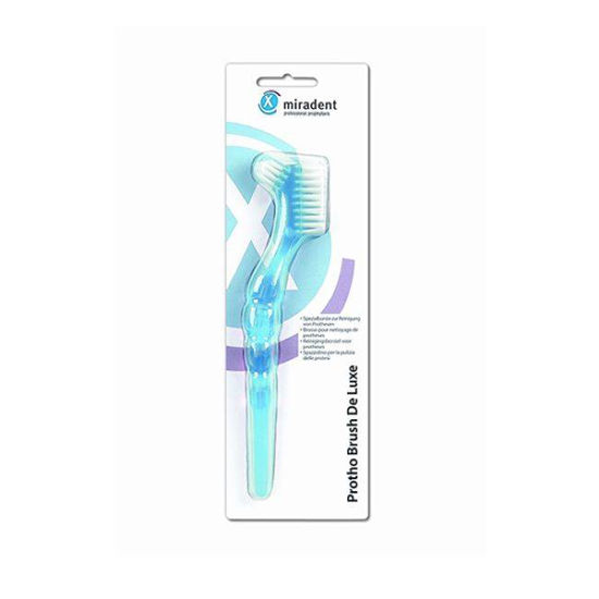 Miradent Protho Brush DeLuxe ščetka za protezo, 1 ščetka