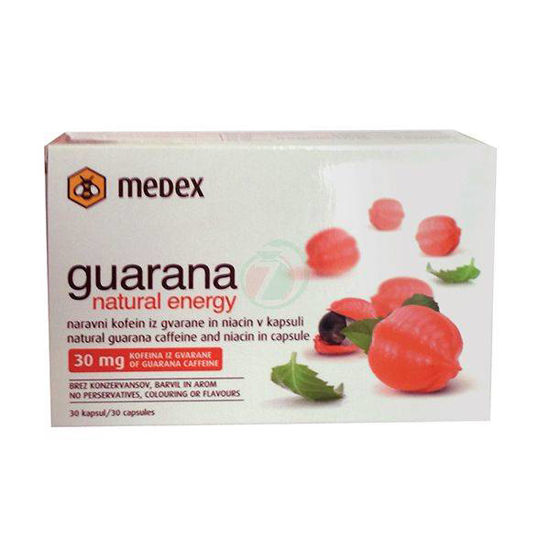 Medex Guarana Natural Energy, 30 kapsul