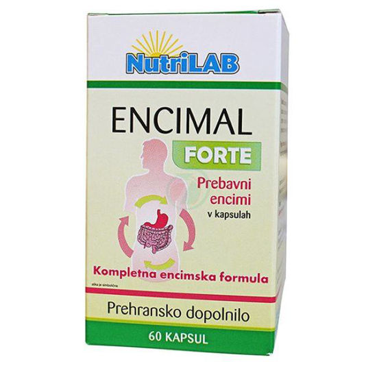 Nutrilab Encimal Forte, 60 kapsul