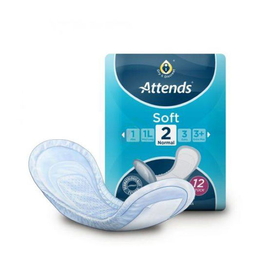 Attends Soft Normal 2 predloge za srednjo inkontinenco, 30 predlog