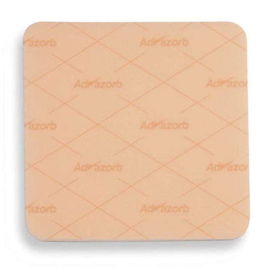 Advazorb Silfix obloga iz hidrofilne pene in silikona 10x20 cm, 10 oblog