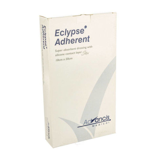 Eclypse Adherent visoko vpojne obloge s stično plastjo 10x20 cm, 10 oblog