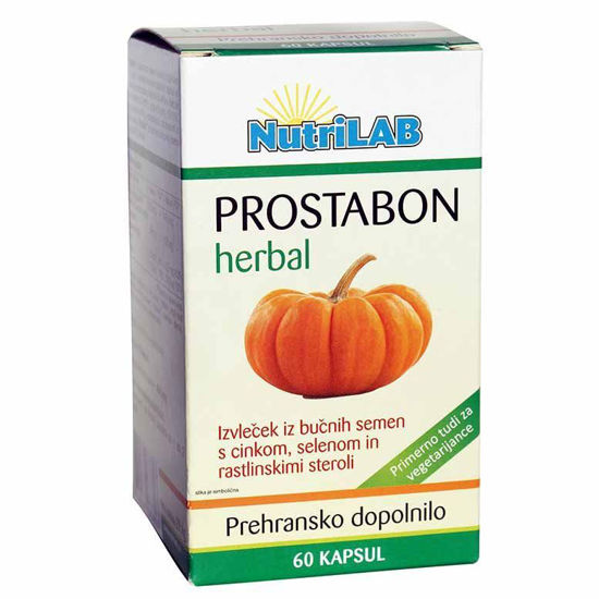 Nutrilab Prostabon herbal, 60 vegetarijanskih kapsul