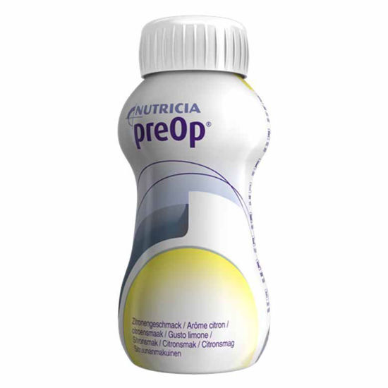 PreOp prehrana za pred kirurškim posegom z okusom limone, 4 x 200 mL