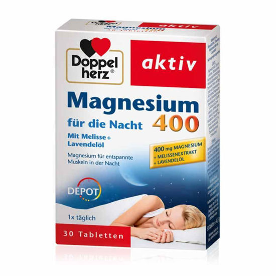 Doppelherz Aktiv Magnezij za Noč 400, 30 depo tablet