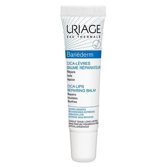 Uriage Bariederm Cica balzam za ustnice, 15 mL