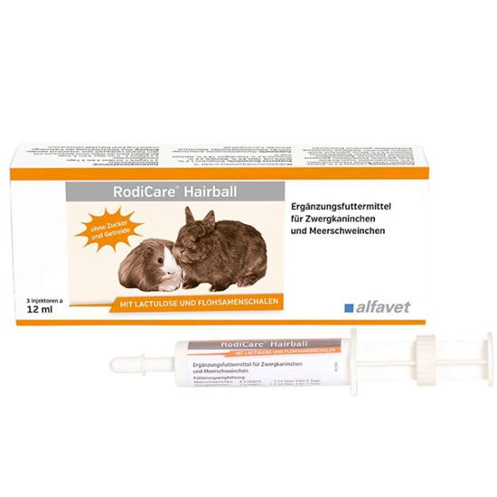RodiCare HairBall pasta za glodalce (kunci, morski prašički), 12 mL