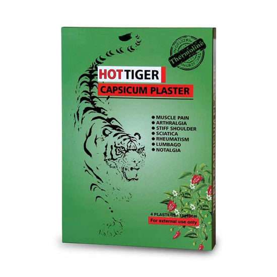 Tiger vroči Capsicum obliži, 4, 8 ali 16 obližev