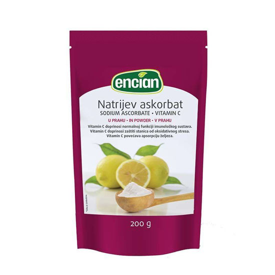 Encian Natrijev Askorbat vitamin C, 200 g