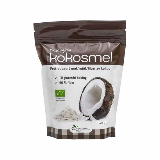 Sukrin Kokosmel razmaščena kokosova moka, 400 g