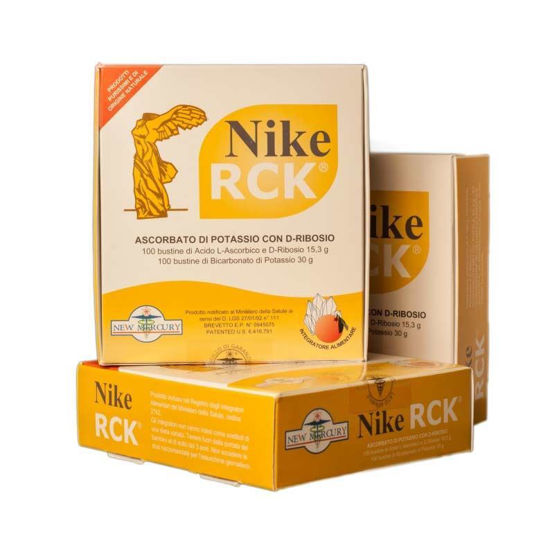 Nike RCK kalijev askorbat z ribozo, 2x100 vrečk