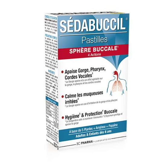 Sedabuccil - pastile za grlo, 30 pastil