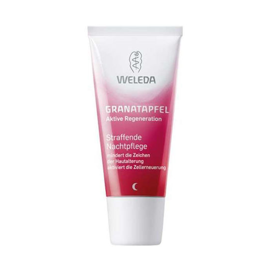 Weleda granatno jabolko nočna krema za obraz, 30 mL