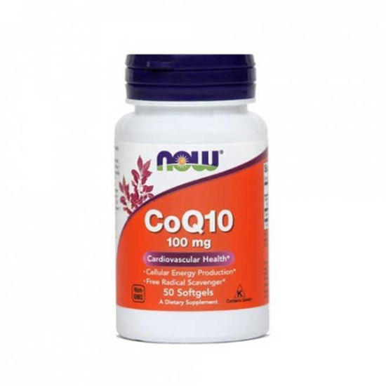 Now koencim Q10 100 mg, 50 kapsul
