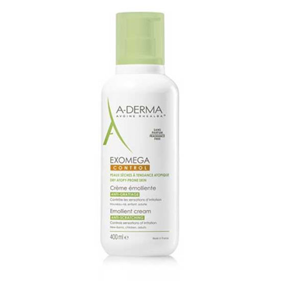 A-derma Exomega Control krema, 400 mL ali AKCIJA