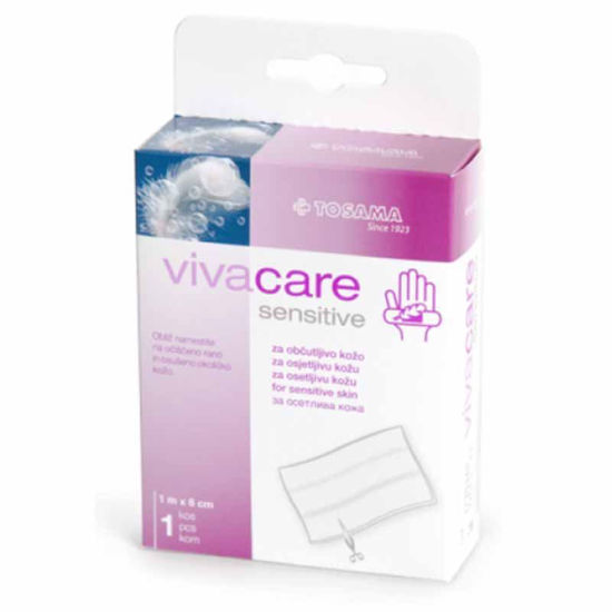 Vivacare Sensitive obliž 8 cm x 1 m, 1 obliž