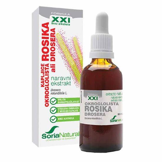 Soria Natural okroglolista rosika ekstrakt XXI kapljice, 50 mL