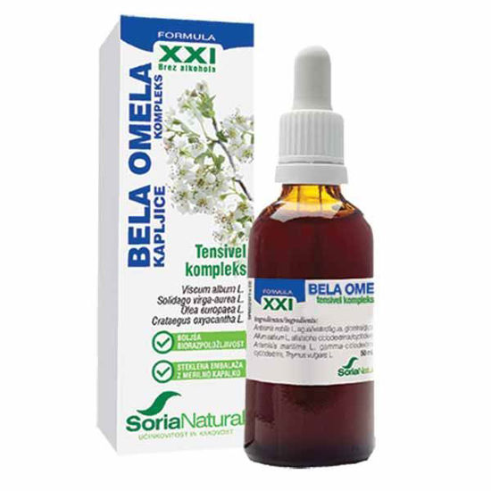 Soria Natural bela omela XXI kompleks kapljice, 50 mL