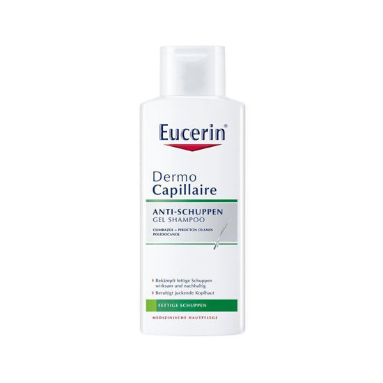 Eucerin DermoCapillaire kremni šampon proti suhem prhljaju, 250 mL