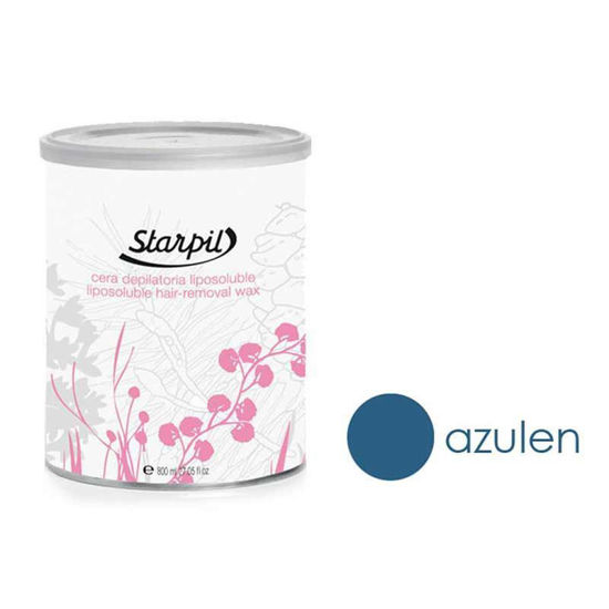 Starpil AZULEN vosek za depilacijo s trakovi