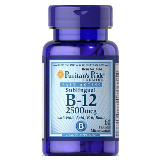 Puritan's Pride B-12 vitamin 2500 mcg, 60 mehkih kapsul
