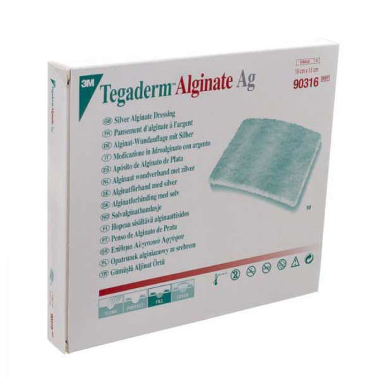 Tegaderm Alginat Ag obloga, 3x30 cm, 10 oblog