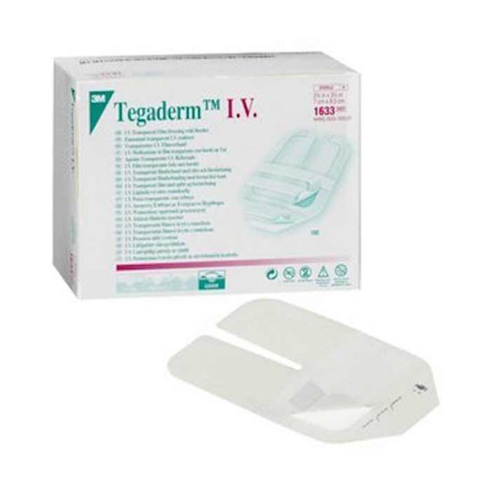 Tegaderm I.V. prozoren film 7x8.5 cm, 100 filmov