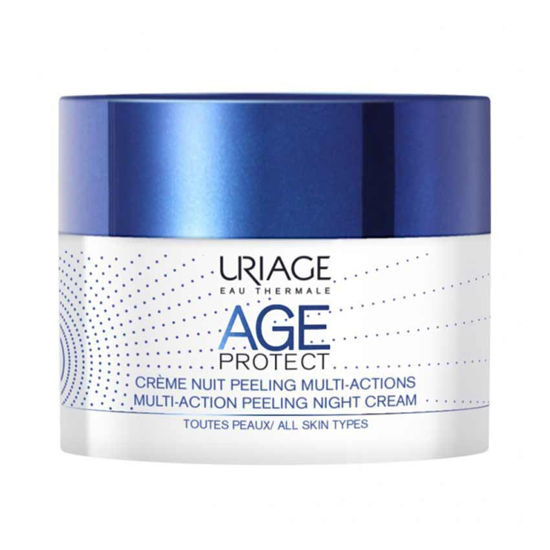Uriage Age Protect Multi Action Peeling nočna piling nega, 50 mL
