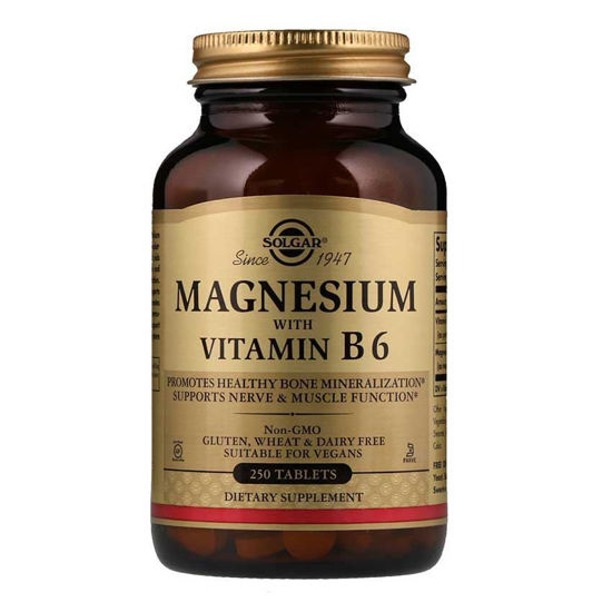 Solgar magnezij + B6 vitamin, 100 tablet